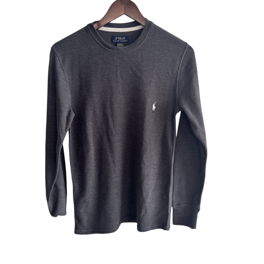 Polo by Ralph Lauren Men's Black Long Sleeve Shirt